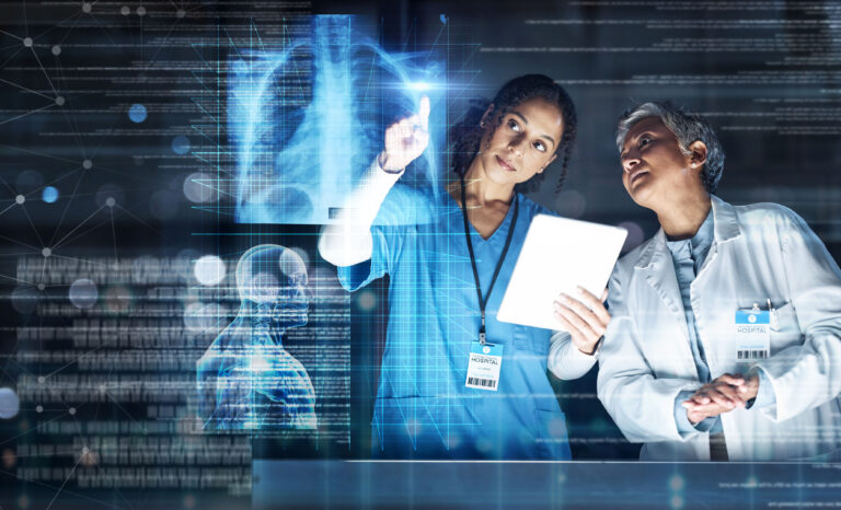 doctors-xray-technology-3d-lungs-hologram-tuberculosis-cancer-heart-research-night-hospital-collaboration-futuristic-abstract-breathing-organ-tablet-thinking-healthcare-women