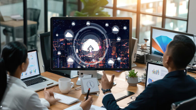 Cloud computing software for brisk remote work